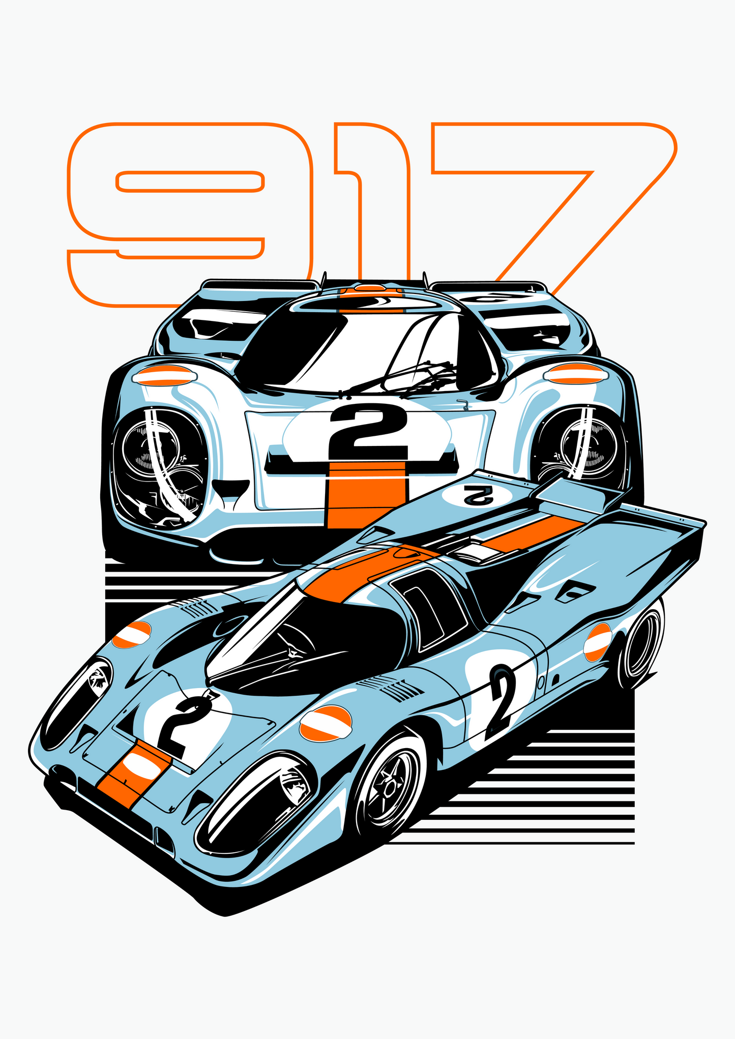 Porsche 917 Poster