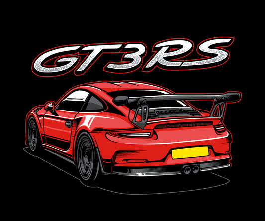 Porsche Square Mouse Pad