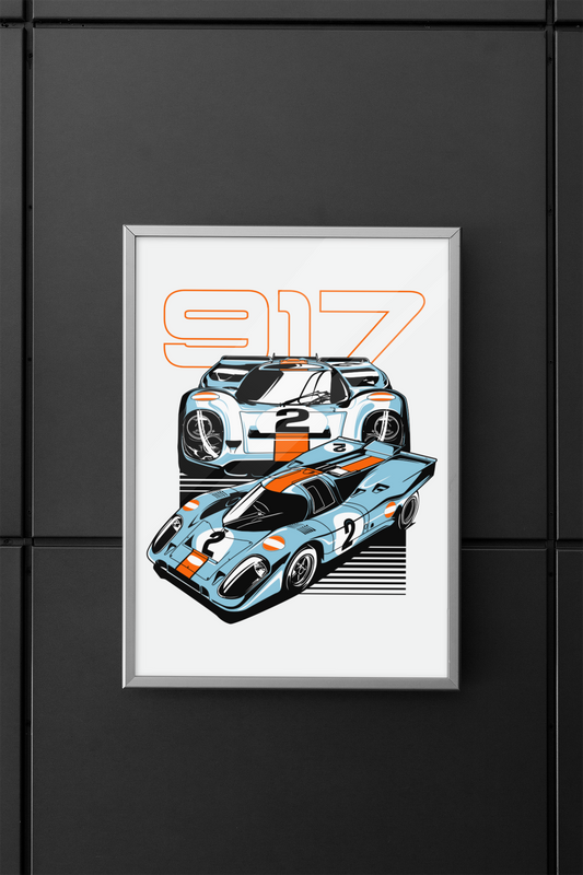 Porsche 917 Poster